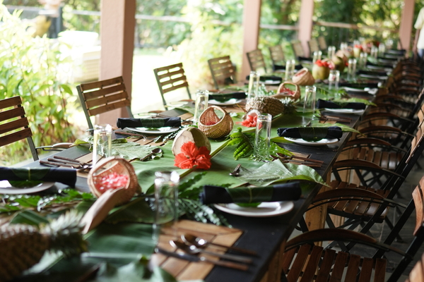 Forest Kitchen culinary preparation in the forest