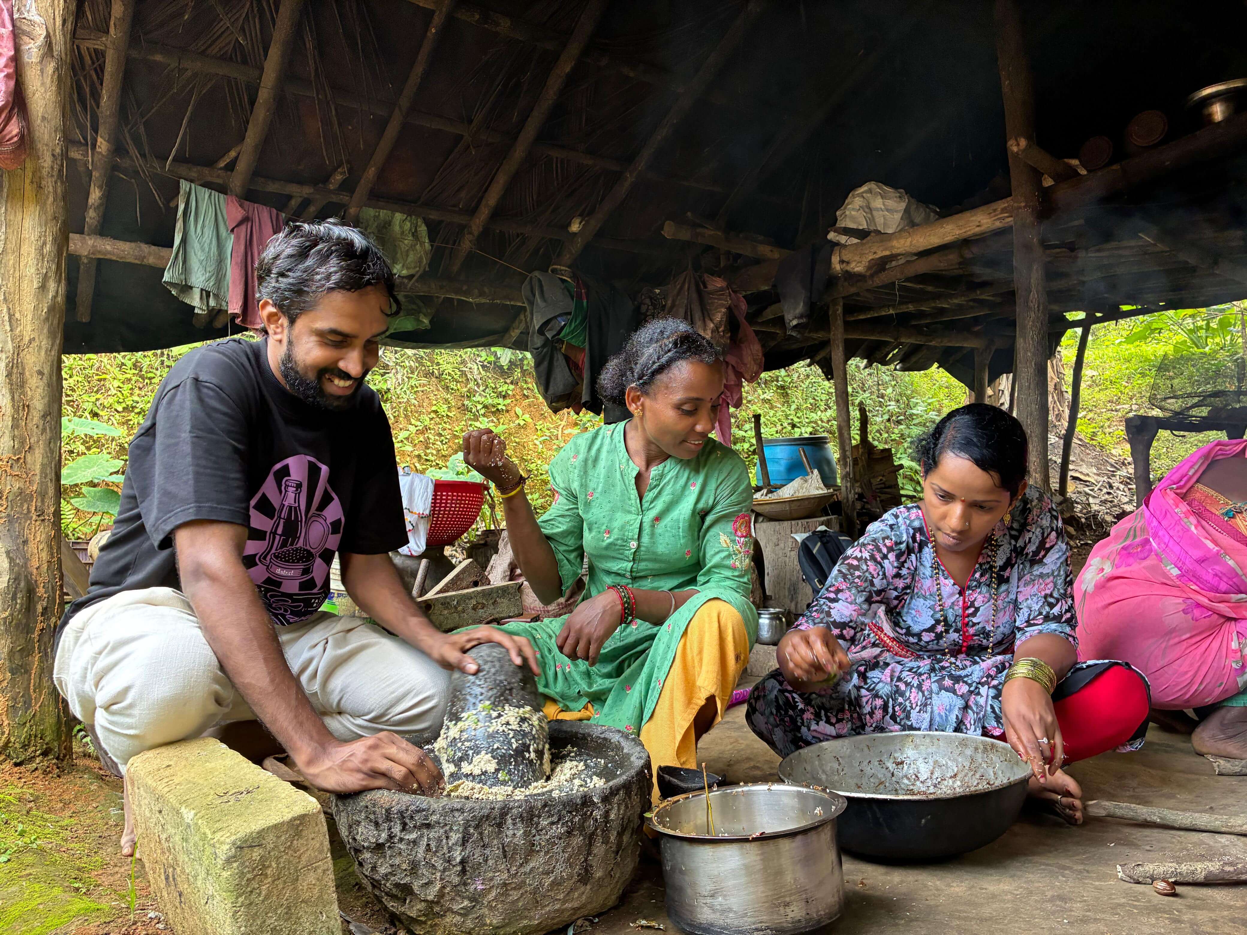 Forest cultural interaction.