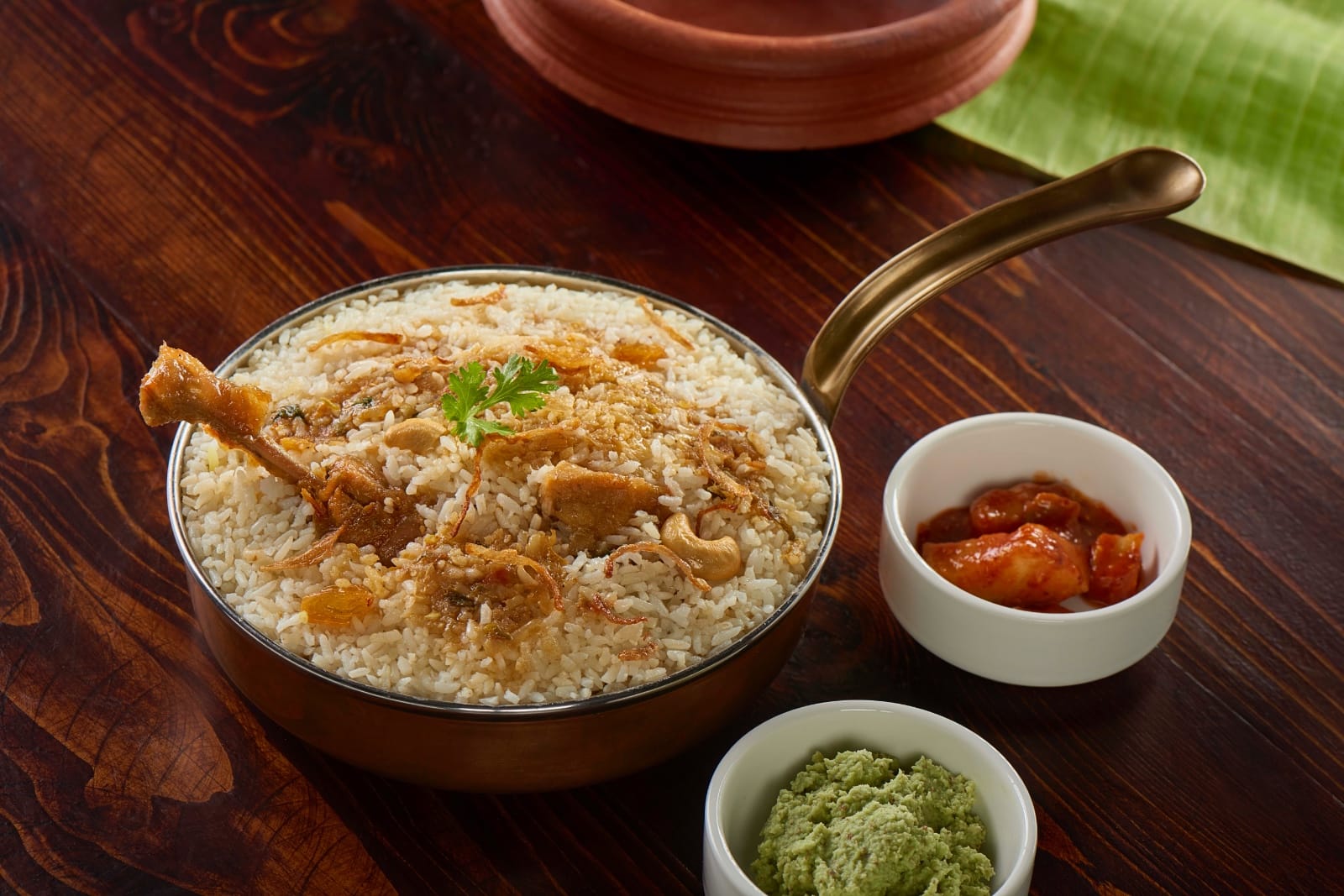 Kerala dining scene.